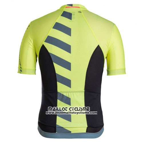 2016 Maillot Ciclismo Trek Bontrager Vert et Noir Manches Courtes et Cuissard